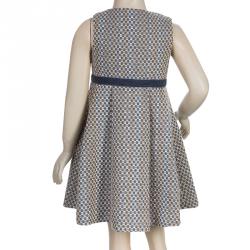 Armani Junior Grey Tweed Sleeveless Dress 6 Yrs