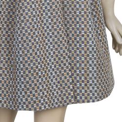 Armani Junior Grey Tweed Sleeveless Dress 6 Yrs