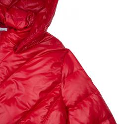 Pre Owned Armani Junior Red Quilted Down Jacket 14 yrs 