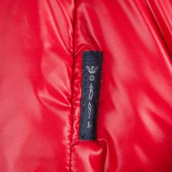 Pre Owned Armani Junior Red Quilted Down Jacket 14 yrs 