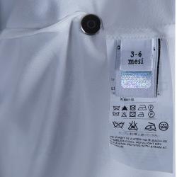 Pre Owned Dolce & Gabbana Monochrome Lace Print Dress 3-6 Mths