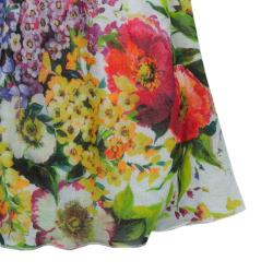 Pre Owned Dolce & Gabbana Floral Short Sleeve Dress 6-9 Months 