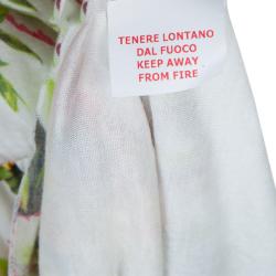 Pre Owned Dolce & Gabbana Floral Short Sleeve Dress 6-9 Months 