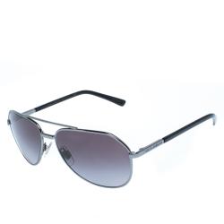 Pre Owned Dolce & Gabbana Grey Gradient/Silver DG2125 Sunglasses