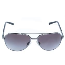 Pre Owned Dolce & Gabbana Grey Gradient/Silver DG2125 Sunglasses