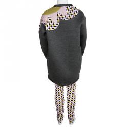 Fendi Multicolored Cube Print Detail Tracksuit 8/10 Yrs
