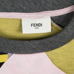 Fendi Multicolored Cube Print Detail Tracksuit 8/10 Yrs