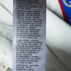 Pre Owned Gucci White GG Textured Jersey Logo Tape Detail Jacket 12 Yrs