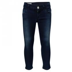 Pre Owned Gucci Indigo Dark Wash Faded Effect Denim Skinny Jeans 4 Yrs
