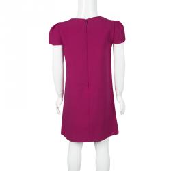 Gucci Pink Horsebit Detail Cap Sleeve Dress 6 Yrs