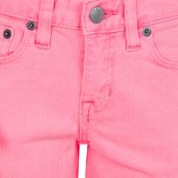 مملوكة مسبقًا بنطلون جينز سكيني رالف لورين باوري وردي مشع 10 سنوات