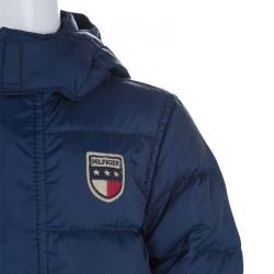 Tommy Hilfiger Blue Quilted Hooded Nirvada Down Jacket 3 Yrs