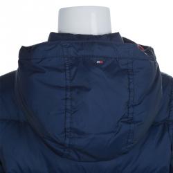 Tommy Hilfiger Blue Quilted Hooded Nirvada Down Jacket 3 Yrs