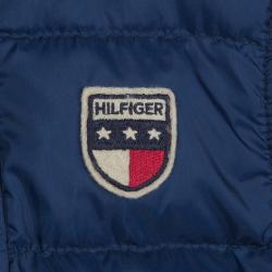 Tommy Hilfiger Blue Quilted Hooded Nirvada Down Jacket 3 Yrs