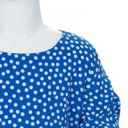 Tommy Hilfiger Blue Polka Dotted Dress and Bloomer Set 12 Months
