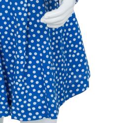 Tommy Hilfiger Blue Polka Dotted Dress and Bloomer Set 12 Months