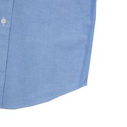 Pre Owned Tommy Hilfiger Blue Long Sleeve Buttondown Cotton Shirt 7 Yrs