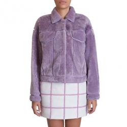 Pre Owned 3.1 Phillip Lim Lilac Shearling Jacket M