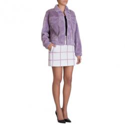 Pre Owned 3.1 Phillip Lim Lilac Shearling Jacket M