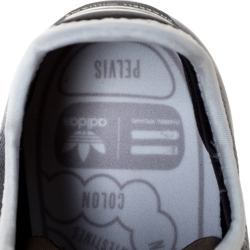 Pre Owned Pharrell Williams x Adidas Ombre Cotton Knit PW Tennis Hu Sneakers Size 45.5