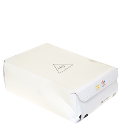 Pre Owned Pharrell Williams x Adidas Navy Blue Cotton Knit PW Tennis Hu Sneakers Size 46