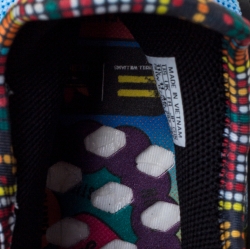 Pre Owned Pharrell x Adidas HU NMD Blue Cotton Knit Clear Sky - Inspiration Pack Sneakers Size 46