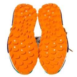 Pre Owned Pharrell Williams x Adidas Multicolor Cotton Knit Solar Hu NMD Sneakers Size 46