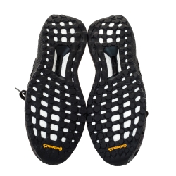 Pre Owned Adidas x Bape Camo Knit Fabric And Rubber Ultra Boost Sneakers Size 46