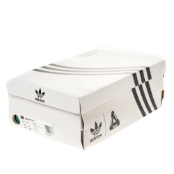 Pre Owned Adidas White Rubber And Suede Palace Pro 2 Lace Up Sneaker Size 46