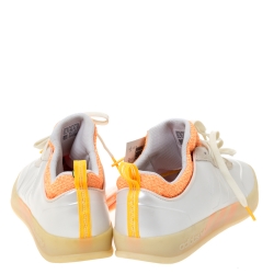 Pre Owned Adidas White Rubber And Suede Palace Pro 2 Lace Up Sneaker Size 46