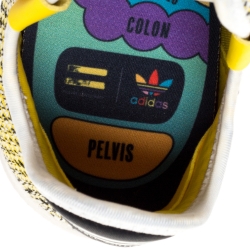 Pharrell Williams x Adidas Yellow Knit Fabric Solar Hu Sneakers Size 46