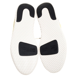 Pharrell Williams x Adidas Yellow Knit Fabric Solar Hu Sneakers Size 46