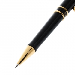 Aigner Black Resin Ballpoint Pen & Cufflink Set