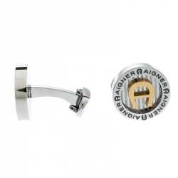 Aigner Black Resin Ballpoint Pen & Cufflink Set