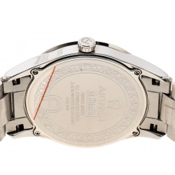 Pre Owned Aigner Black Stainless Steel Modica A32752 Men's Wristwatch 40 mm