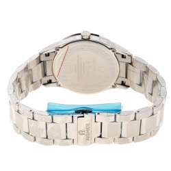 Pre Owned Aigner Black Stainless Steel Modica A32752 Men's Wristwatch 40 mm