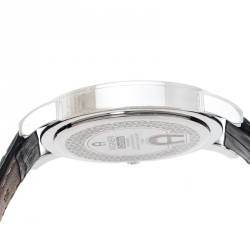 Pre Owned Aigner Black Stainless Steel Cortina A26000 Women's Wristwatch 42 mm