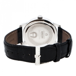 Pre Owned Aigner Black Stainless Steel Cortina A26000 Women's Wristwatch 42 mm