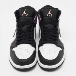 Pre Owned Air Jordan 1 Tricolor Leather and Tie Dye Fabric Mid SE Zen Master Sneakers Size 42