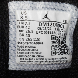 Pre Owned Air Jordan 1 Tricolor Leather and Tie Dye Fabric Mid SE Zen Master Sneakers Size 42