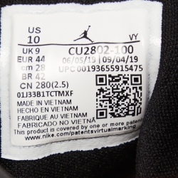 Pre Owned Air Jordans Multicolor Leather Jordan 1 Mid Sneakers Size 44