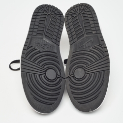 Pre Owned Air Jordans Multicolor Leather Jordan 1 Low OG Bleached Coral Sneakers Size 40