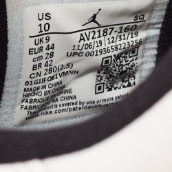 Pre Owned Air Jordan 11 Tricolor Patent and Leather Concord Bred Sneakers Size 44