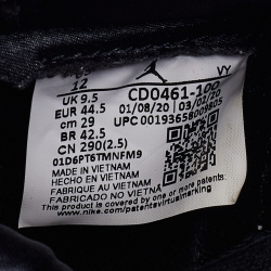 Pre Owned Air Jordan Multicolor Leather Tie Dye Air Jordan 1 Retro High Top Sneakers Size 44.5