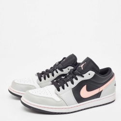 Air Jordan Multicolor Leather Air Jordan 1 Low Top Sneakers Size 44