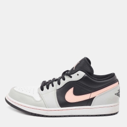 Air Jordan Multicolor Leather Air Jordan 1 Low Top Sneakers Size 44