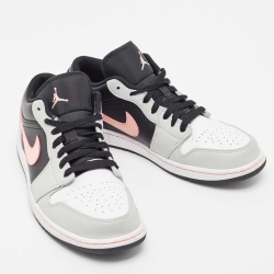 Air Jordan Multicolor Leather Air Jordan 1 Low Top Sneakers Size 44