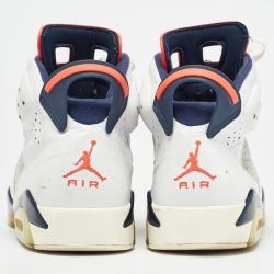 Air Jordans Multicolor Leather Jordan 6 Retro Tinker Sneakers Size 48.5