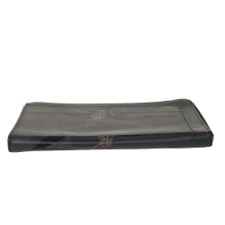 Alexander McQueen Green Camouflage Leather Dancing Skeleton Pouch