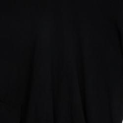 Pre Owned Alexander McQueen Black Cashmere Wool Contrast Rollneck Jumper XL